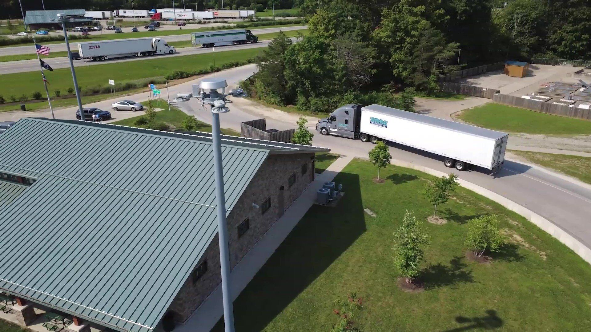 Ohio expands commercial truck parking to boost safety and support drivers